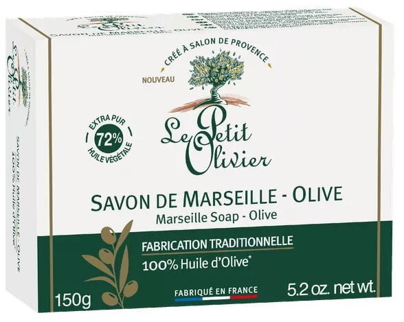 Marseļas ziepes ar olīveļļu, Le Petit Olivier, 150 g