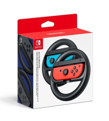 Nintendo Switch Joy Con Wheel Pair (Jauns)