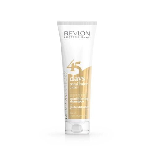 REVLON Revlonissimo 45 Days Golden Blondes kondicionējošs šampūns