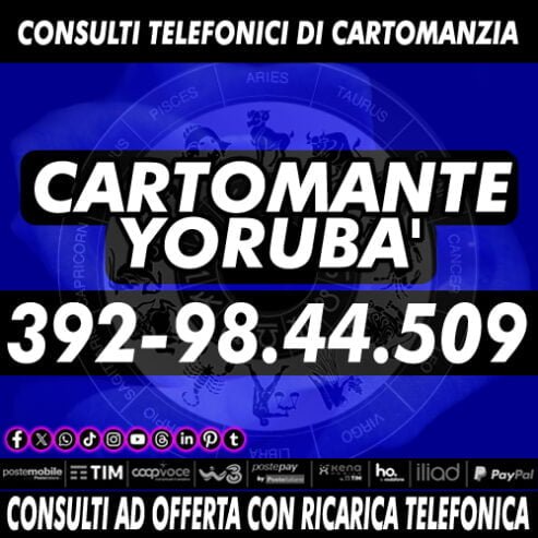 La Cartomanzia del Cartomante YORUBA’: risposte chiare per un futuro luminoso!