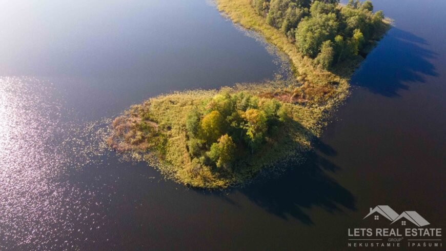 1700 m² sala Aksenovas ezers, Ķīpsala