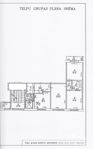 3 istabu dzīvoklis, Staiceles iela 11, Rīga