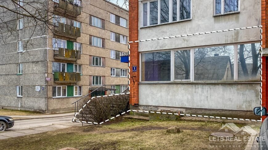 87.4 m² telpas, Biedrības iela 5, Līvāni