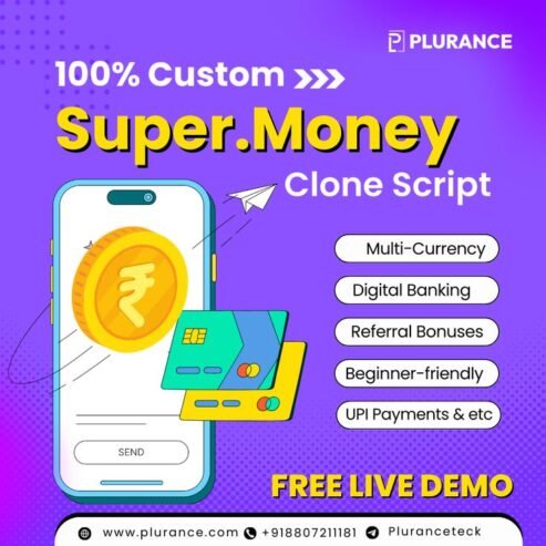 Plurance’s Super.Money Clone Script